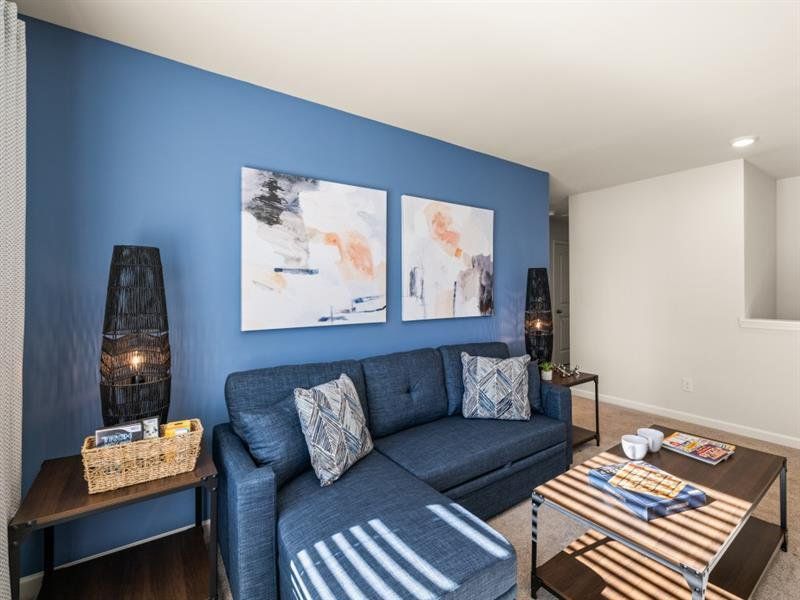 Furnished interior view inside a new home in Thompson Ridge, Dallas (Image 39).