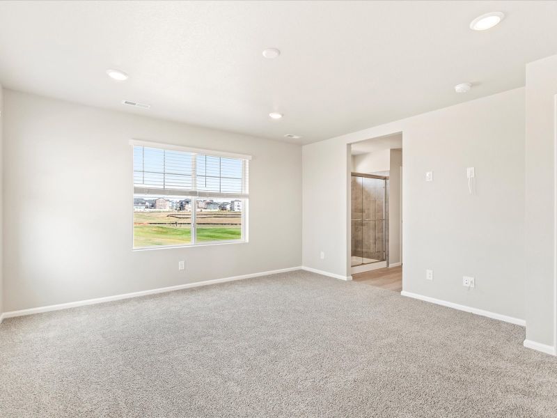 The Sylvan floorplan interior image taken at a Meritage Homes community in Aurora, CO.