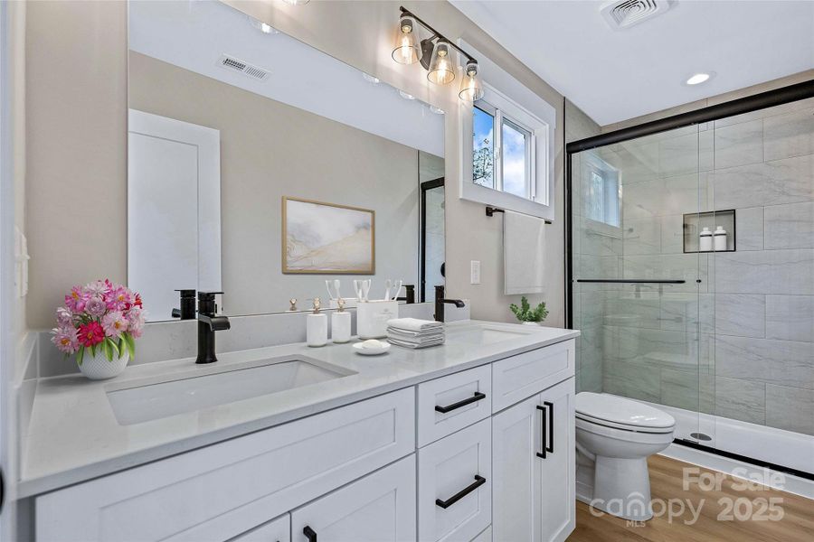 Furnished interior view inside a new home in , Pisgah Forest (Image 38). Furnished interior view inside a new home in , Pisgah Forest (Image 38).