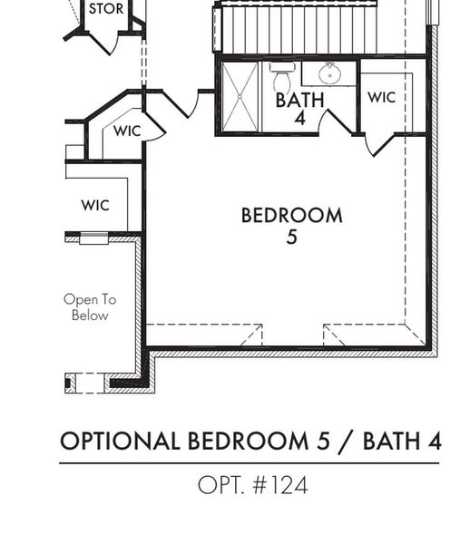 Bedroom 5 / Bath 4 (eliminates Game Room) Bedroom 5 / Bath 4 (eliminates Game Room)