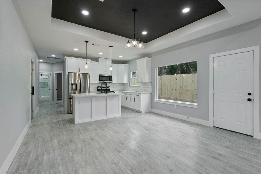 Furnished interior view inside a new home in , Willis (Image 5).