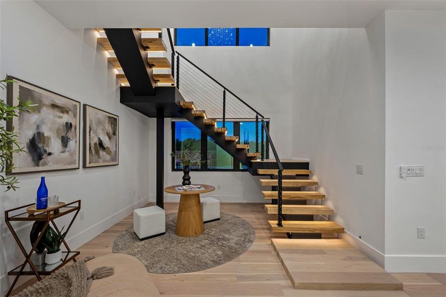 Furnished interior view inside a new home in , Tampa (Image 47).