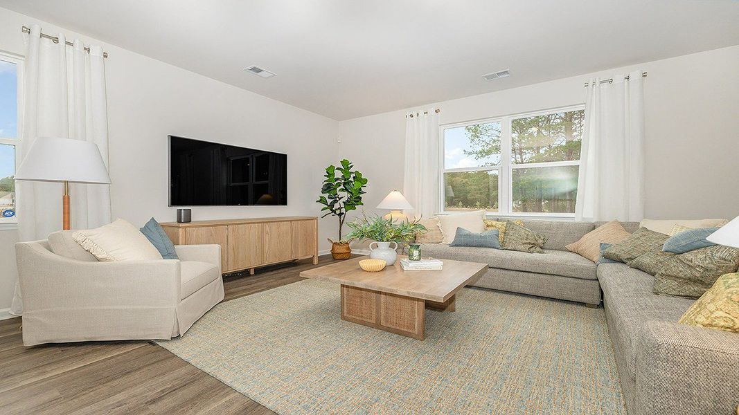 Furnished interior view inside a new home in Harper Meadows, Loris (Image 10).