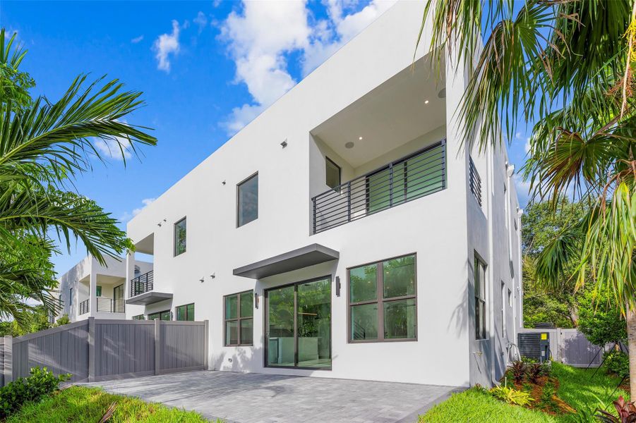 Front exterior of a new home in , Fort Lauderdale, FL, highlighting curb appeal (Image 26). Front exterior of a new home in , Fort Lauderdale, FL, highlighting curb appeal (Image 26).