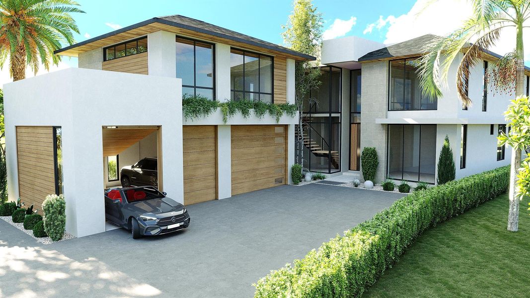 Exterior details and patio area of a home in , Delray Beach (Image 1). Exterior details and patio area of a home in , Delray Beach (Image 1).