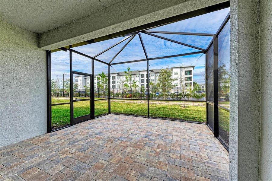 Exterior details and patio area of a home in Watercolor Place, Bradenton (Image 3). Exterior details and patio area of a home in Watercolor Place, Bradenton (Image 3).