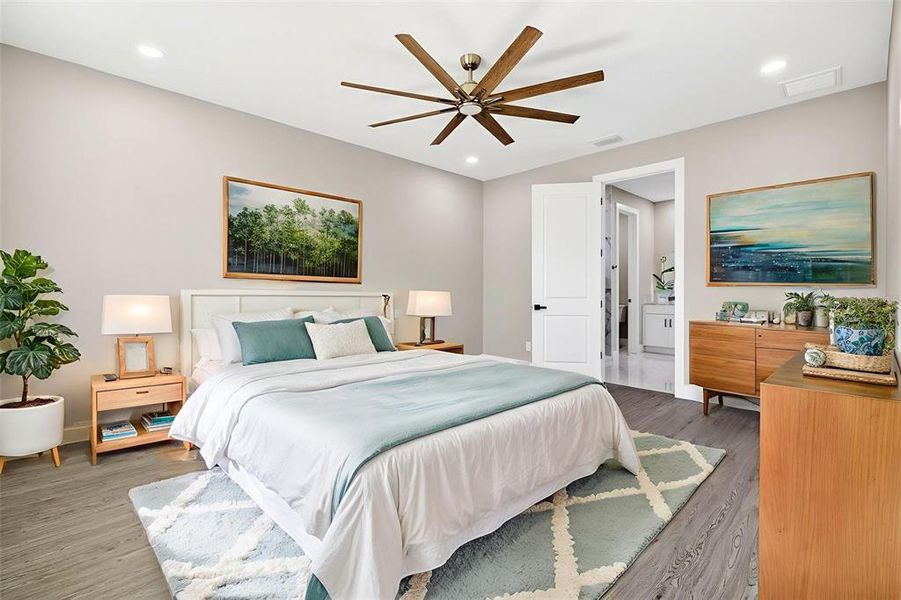 Furnished interior view inside a new home in , Masaryktown (Image 19).