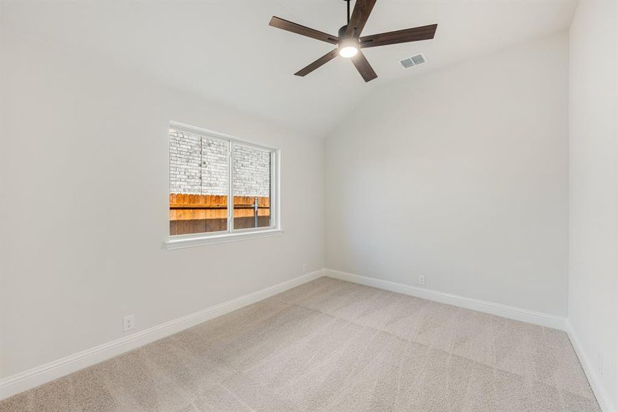 Spacious, unfurnished interior of a new home in Hulen Trails Classic 50, Fort Worth (Image 19). Spacious, unfurnished interior of a new home in Hulen Trails Classic 50, Fort Worth (Image 19).