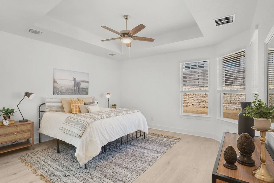 Representative furnished interior of a home built from the Grace by Chesmar Homes in Santa Rita Ranch, Liberty Hill (Image 11).