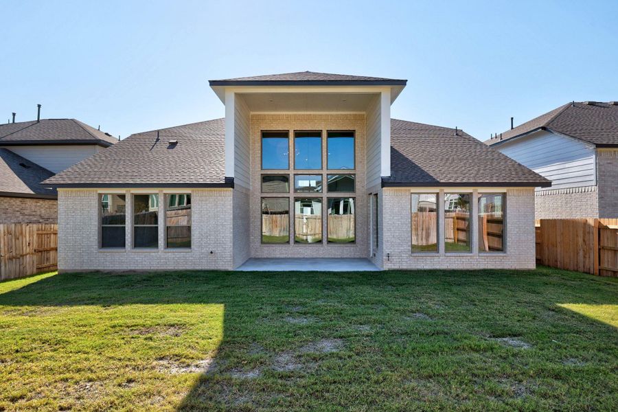 Exterior details and patio area of a home in Nolina - 60', Georgetown (Image 2).