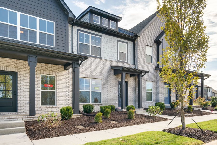 Exterior details and patio area of a home in Anderson Park, Hendersonville (Image 2).