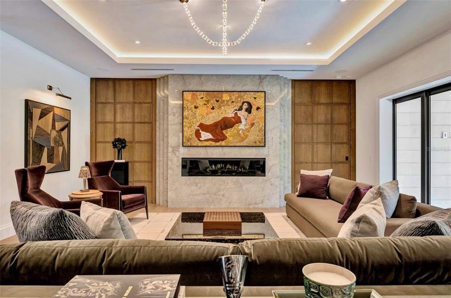 Furnished interior view inside a new home in , Winter Park (Image 12).