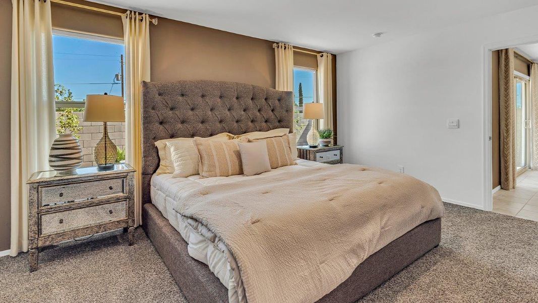 Furnished interior view inside a new home in Senita Crossing, Tucson (Image 36).