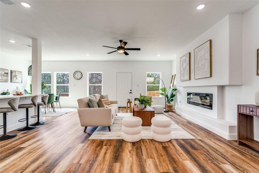 Furnished interior view inside a new home in , Granbury (Image 17).