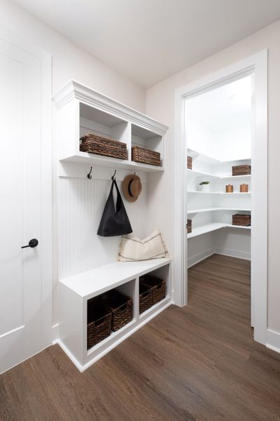 Representative furnished interior of a home built from the Logan by Tri Pointe Homes in LaPrelle, Haslet (Image 14).
