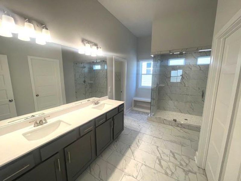 Furnished interior view inside a new home in Ponderosa Farms Estates, Gainesville (Image 8).