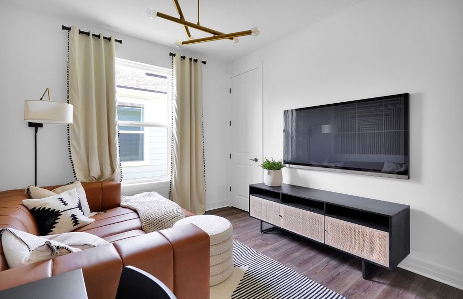 Representative furnished interior of a home built from the Hallmark by Pulte Homes in Seminole Palms, Palm Coast (Image 5).