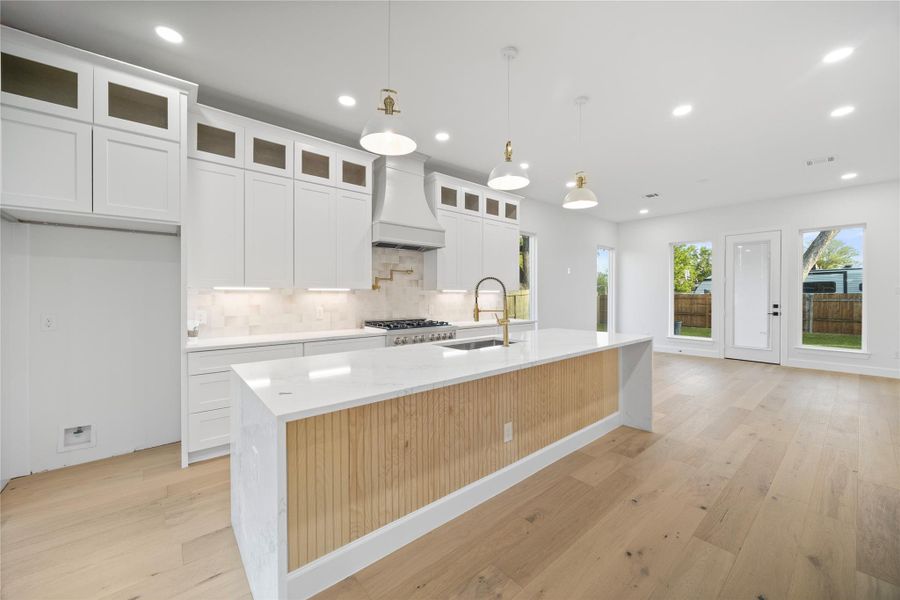 Furnished interior view inside a new home in , Houston (Image 8).