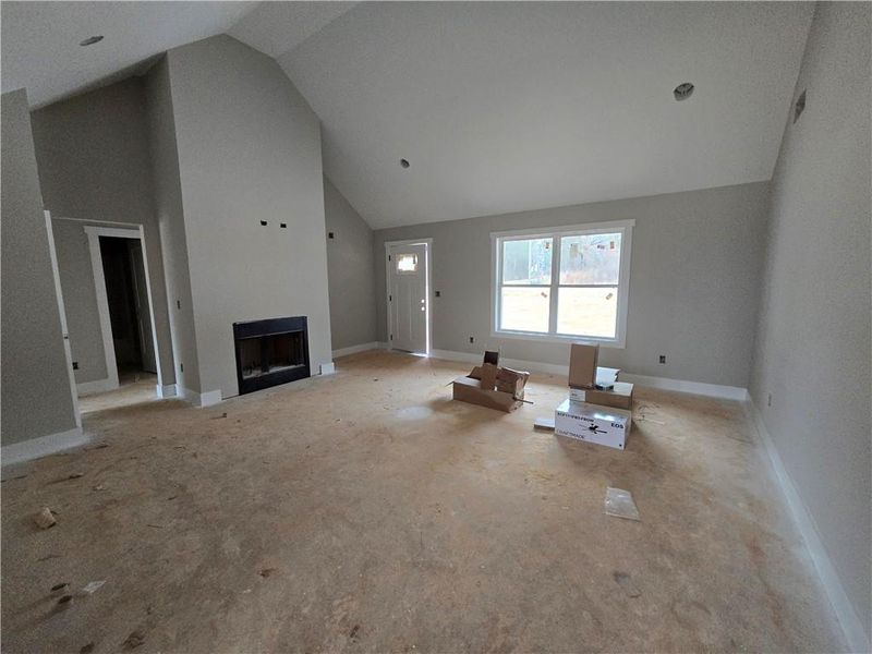 In-progress construction of a new home in , Lavonia, GA (Image 14).