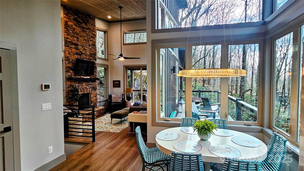 Furnished interior view inside a new home in , Sapphire (Image 8). Furnished interior view inside a new home in , Sapphire (Image 8).