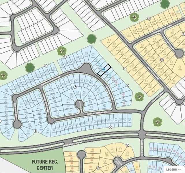 18038 Lasso Mills Drive - Community Site Map
