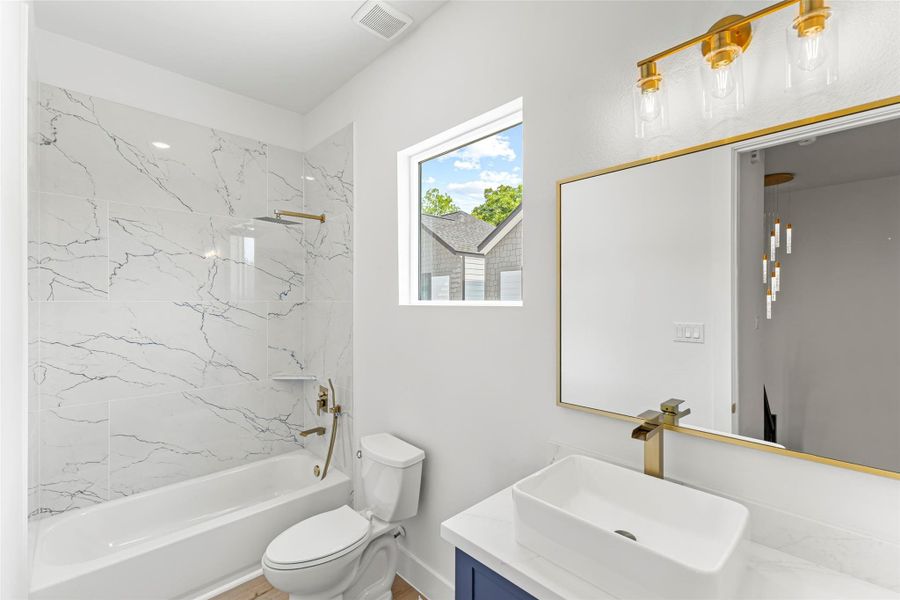Furnished interior view inside a new home in , Houston (Image 4).