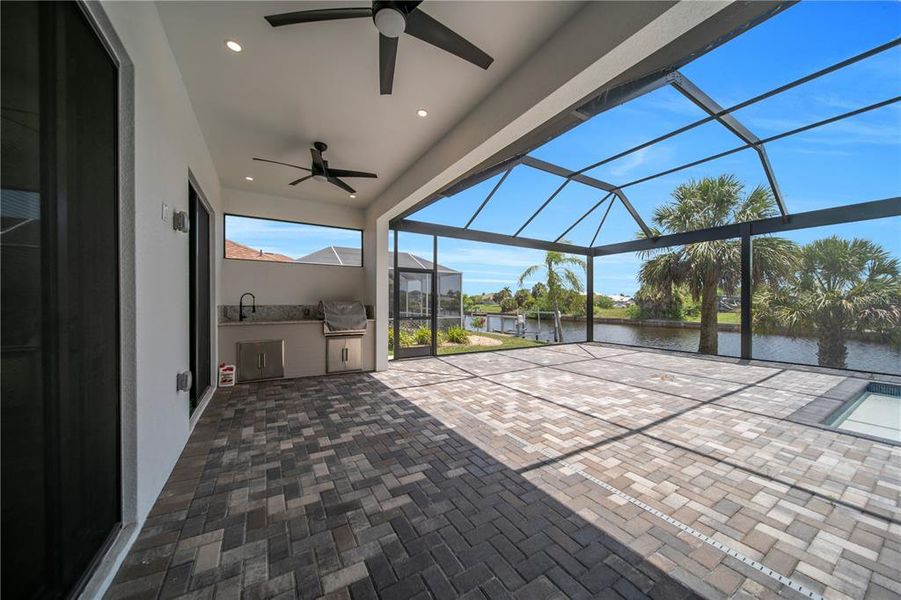 Exterior details and patio area of a home in , Port Charlotte (Image 3). Exterior details and patio area of a home in , Port Charlotte (Image 3).