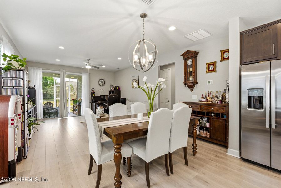 Furnished interior view inside a new home in Verano Creek, St. Augustine (Image 29).