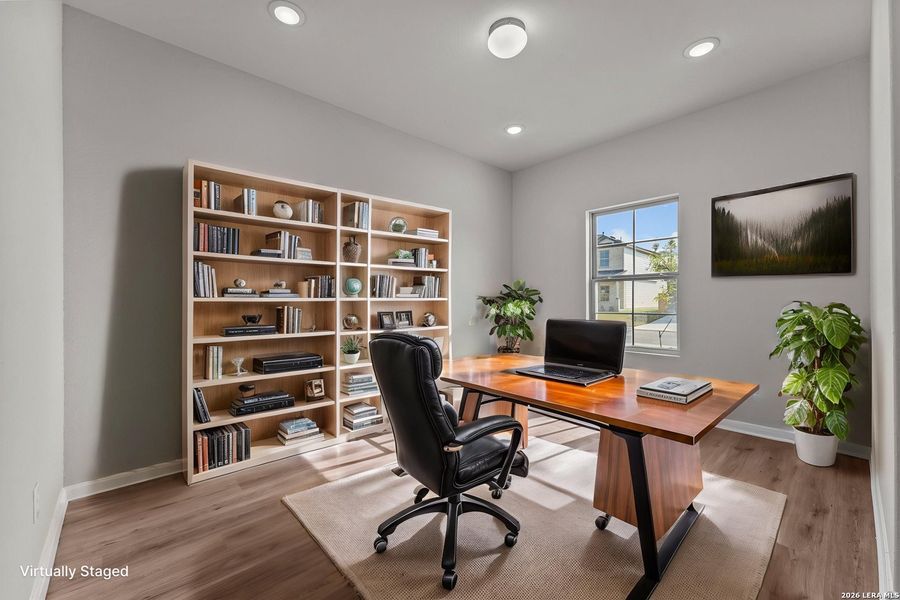 Furnished interior view inside a new home in Verano Farms, San Antonio (Image 3).
