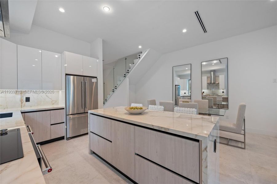 Furnished interior view inside a new home in , Miami (Image 7).