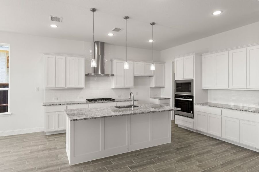 Representative furnished interior of a home built from the Grayson by UnionMain Homes in Cambridge Crossing, Celina (Image 10).