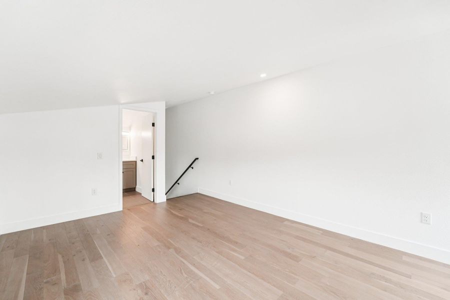 Additional living space on the third floor Additional living space on the third floor