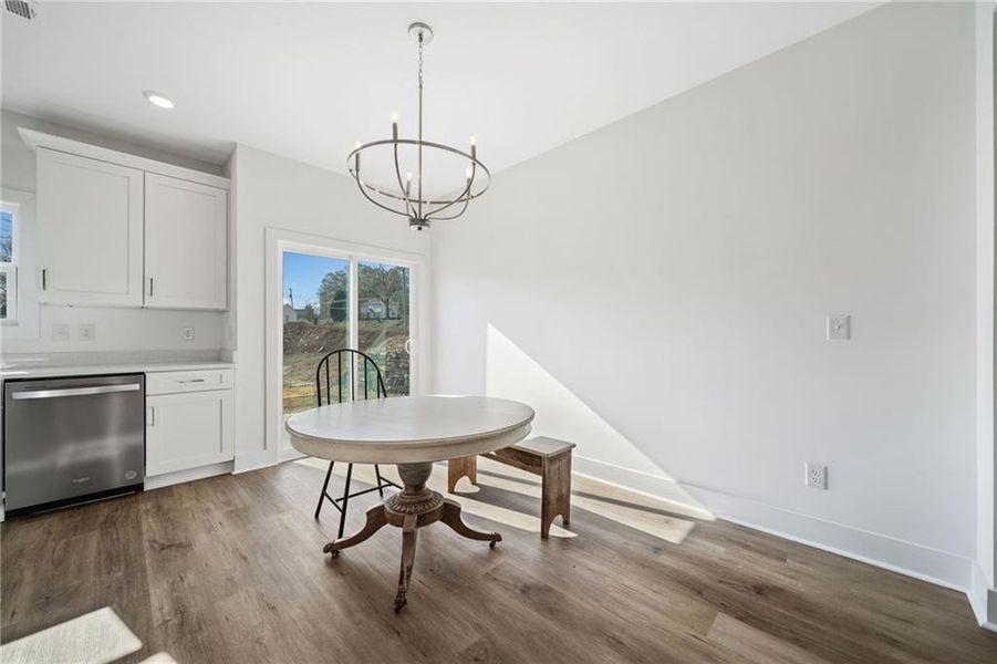 Furnished interior view inside a new home in , Ball Ground (Image 11).