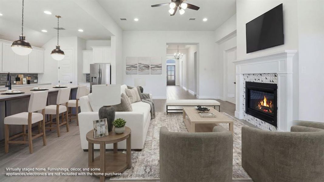 Furnished interior view inside a new home in Talon Hills, Fort Worth (Image 14). Furnished interior view inside a new home in Talon Hills, Fort Worth (Image 14).