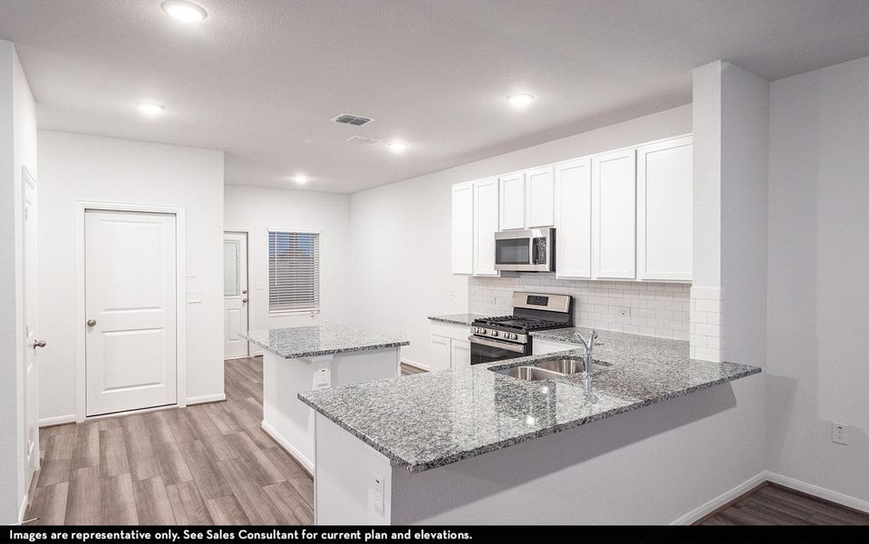 Furnished interior view inside a new home in Austin Point, Richmond (Image 3).