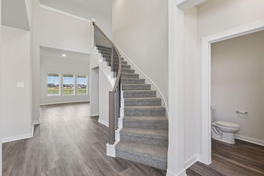 Photo is not of the actual home but is an inspirational photo of builder’s model home and may depict options, furnishings, and/or decorator features that are not included. Photo is not of the actual home but is an inspirational photo of builder’s model home and may depict options, furnishings, and/or decorator features that are not included.