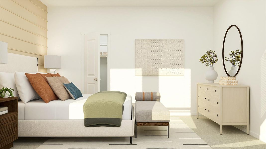 Furnished interior view inside a new home in Moore Landing, Magnolia (Image 3).