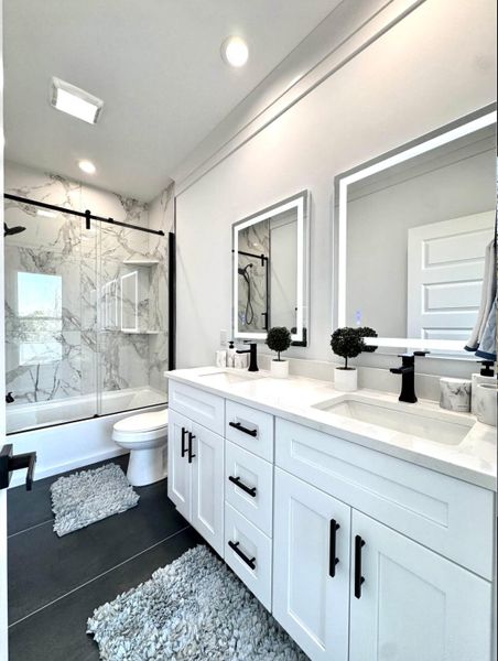 Furnished interior view inside a new home in , North Charleston (Image 26).