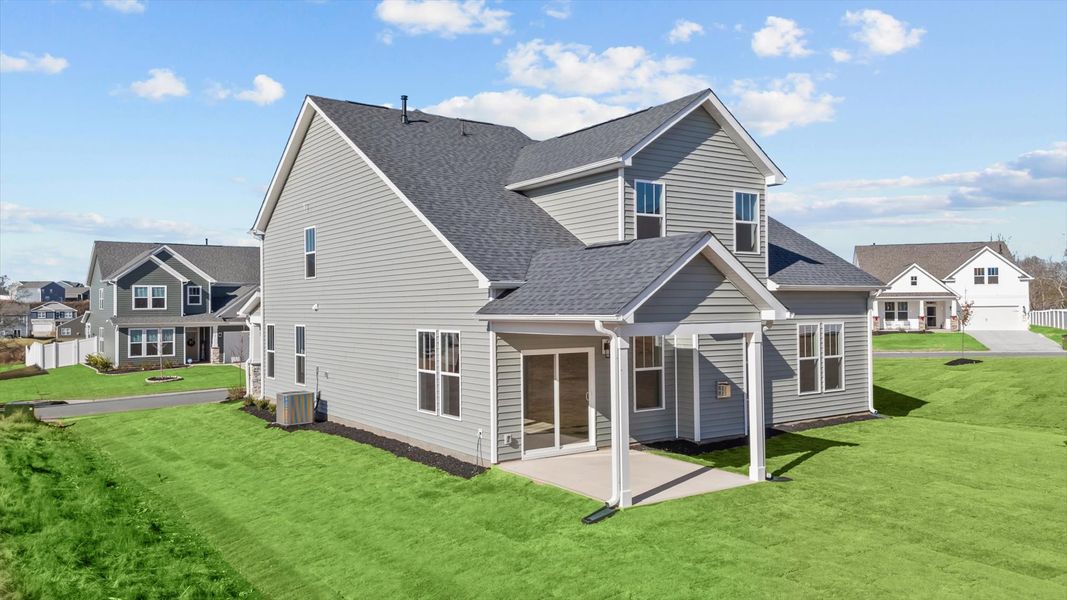 Exterior details and patio area of a home in Woodglen, Piedmont (Image 3).