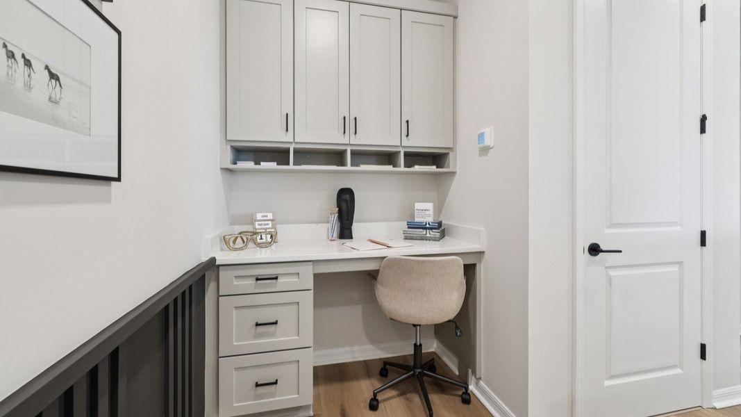 Furnished interior view inside a new home in Isla Mirada, San Antonio (Image 27).