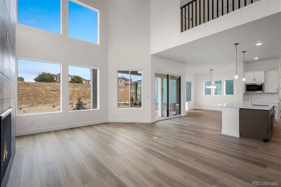 Spacious, unfurnished interior of a new home in Cloverleaf – Mountainview Collection, Monument (Image 33).
