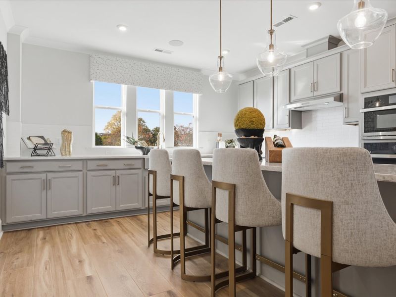Furnished interior view inside a new home in Ross Farms, Charlotte (Image 14).