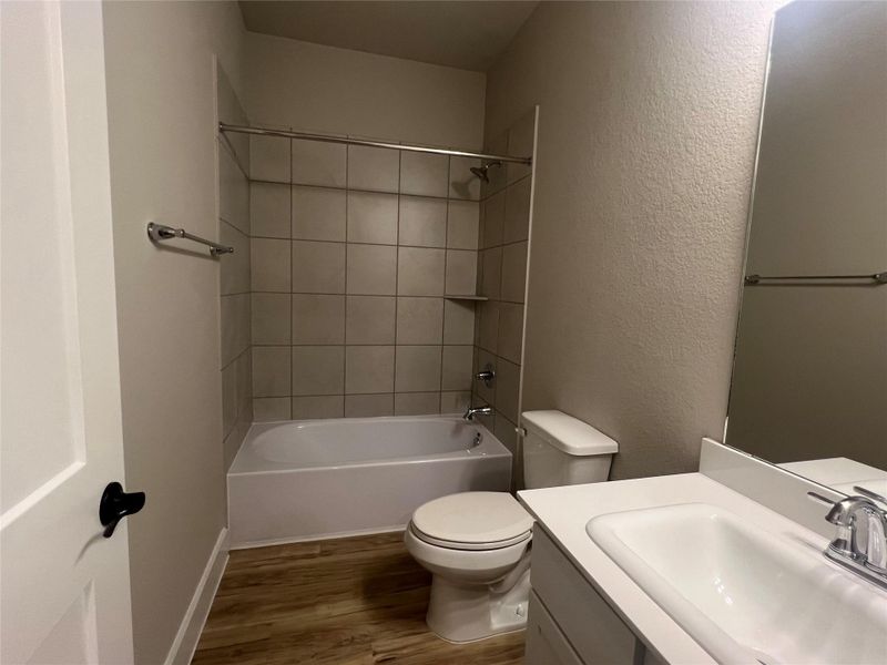 Furnished interior view inside a new home in Sorella 50s, Tomball (Image 7). Furnished interior view inside a new home in Sorella 50s, Tomball (Image 7).