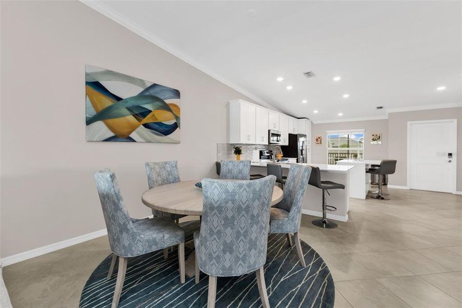 Furnished interior view inside a new home in , Punta Gorda (Image 29).