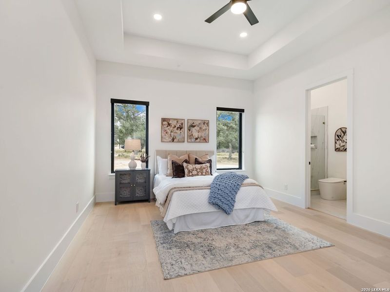 Furnished interior view inside a new home in , Fair Oaks Ranch (Image 35).