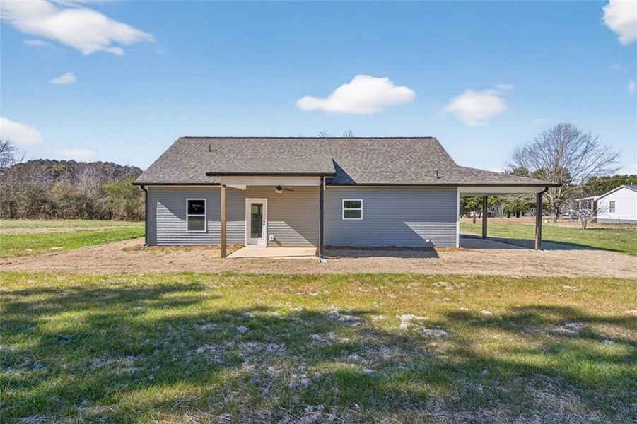 Exterior details and patio area of a home in , Buchanan (Image 22).
