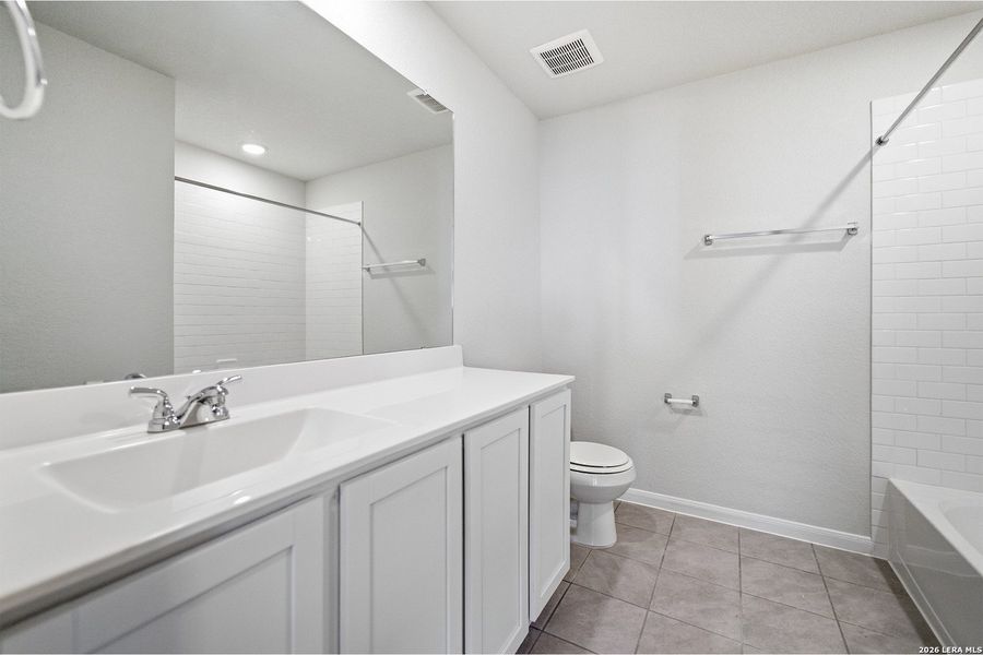 Furnished interior view inside a new home in Hickory Ridge, Elmendorf (Image 9).