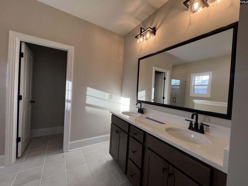 Furnished interior view inside a new home in The Cove, Sumter (Image 11).