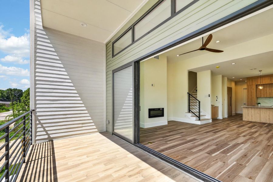 Exterior details and patio area of a home in , Houston (Image 28). Exterior details and patio area of a home in , Houston (Image 28).