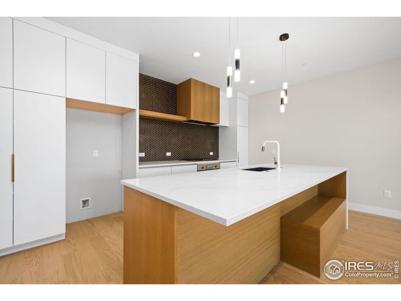 Slick custom cabinetry